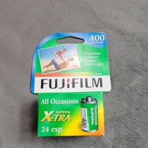 Fujifilm‎ Superia X-Tra 400 Speed Film 24 Exp. For Indoor & Outdoor Photography